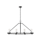 Oval Keystone Chandelier