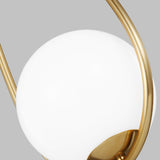 Burnished Brass Galassia One Light Pendant