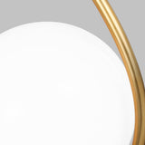 Burnished Brass Galassia One Light Pendant