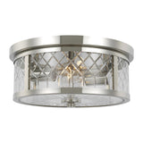 Polished Nickel Alec Flush Mount