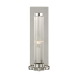 Polished Nickel Demi Sconce