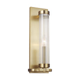 Burnished Brass Demi Sconce