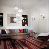 Puppet Round Multilight Suspension by Vistosi