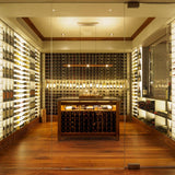 Walnut Medium Vix Linear Suspension by Cerno