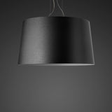 Black Twice As Twiggy Pendant by Foscarini
