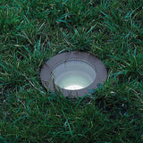 LED 3 Inch Inground Landscape Light by W.A.C. Lighting, Finish: Bronze on Brass, Bronze on Aluminum, Color Temperature: 2700K, 3000K, | Casa Di Luce Lighting