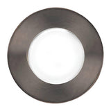 LED 2 Inch Inground Round Shape Landscape Light by W.A.C. Lighting, Finish: Bronzed Stainless Steel, Steel Stainless, Color Temperature: 2700K, 3000K, | Casa Di Luce Lighting