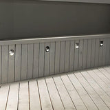 LED Circle Step Light by W.A.C. Lighting, Finish: Bronzed Stainless Steel, Steel Stainless, Color Temperature: 2700K, 3000K, | Casa Di Luce Lighting