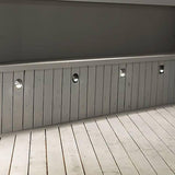 LED Square Step Light by W.A.C. Lighting, Finish: Bronzed Stainless Steel, Steel Stainless, Color Temperature: 2700K, 3000K, | Casa Di Luce Lighting