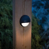 3011 Circle Deck & Patio Light by W.A.C. Lighting, Finish: Bronze on Brass, Black on Aluminum, Bronze on Aluminum, White on Aluminum, Color Temperature: 2700K, 3000K, | Casa Di Luce Lighting