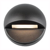 3011 Circle Deck & Patio Light by W.A.C. Lighting, Finish: Bronze on Brass, Black on Aluminum, Bronze on Aluminum, White on Aluminum, Color Temperature: 2700K, 3000K, | Casa Di Luce Lighting