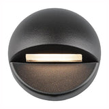 3011 Circle Deck & Patio Light by W.A.C. Lighting, Finish: Bronze on Brass, Black on Aluminum, Bronze on Aluminum, White on Aluminum, Color Temperature: 2700K, 3000K, | Casa Di Luce Lighting