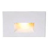 LED Horizontal Step Light by W.A.C. Lighting, Finish: Bronze on Brass, Black on Aluminum, Bronze on Aluminum, White on Aluminum, Steel Stainless, Color Temperature: 2700K, 3000K, Amber, | Casa Di Luce Lighting