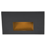 LED Horizontal Step Light by W.A.C. Lighting, Finish: Bronze on Brass, Black on Aluminum, Bronze on Aluminum, White on Aluminum, Steel Stainless, Color Temperature: 2700K, 3000K, Amber, | Casa Di Luce Lighting