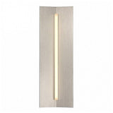 Brushed Aluminum Wedge dweLED Bath Bar by WAC Lighting