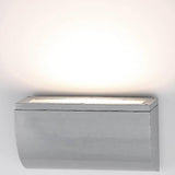 Brushed Aluminum Scoop LED Indoor/Outdoor Wall Sconce by WAC Lighting