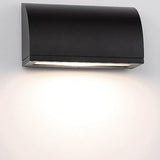 Black Scoop LED Indoor/Outdoor Wall Sconce by WAC Lighting