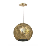 Brass Warda Pendant Light by Dounia Home