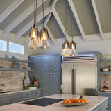 Waveform Pendant in Kitchen