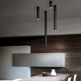 A-Tube Flushmount by Lodes, Finish: White Matte, Black Matte, Bronze, Size: Mini, Small, Medium, Large, | Casa Di Luce Lighting