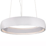 Halo Pendant by Kuzco, Finish: Black, Brushed Silver, White, Size: Small, Medium, Large, X-Large, | Casa Di Luce Lighting