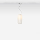Gople Suspension Lamp by Artemide, Color: White Gradient-Artemide, Copper-Gradient-Artemide, Blue Gradient-Artemide, Chrome-Gradient-Artemide, Bronze Gradient-Artemide, Size: Mini, Medium, | Casa Di Luce Lighting
