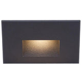 LEDme LED100 Step and Wall Light by W.A.C. Lighting, Finish: Bronze on Brass, Black on Aluminum, Nickel Brushed, Bronze on Aluminum, Graphite on Aluminum, Steel Stainless, White on Aluminum, Light Option: 120 Volt LED, 277 Volt LED, Color Temperature: Amber, Blue, Red, White | Casa Di Luce Lighting