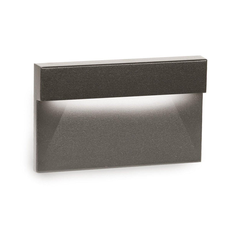Horizontal LED Step and Wall Light by W.A.C. Lighting, Finish: Bronze on Aluminum, Light Option: 277 Volt LED, Color Temperature: Amber | Casa Di Luce Lighting