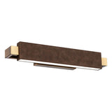 Kinsman Indoor Wall Sconce by Modern Forms, Color: Brown/Aged Brass-Modern Forms, Size: Small, | Casa Di Luce Lighting