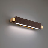 Kinsman Indoor Wall Sconce by Modern Forms, Color: Black/Brushed Nickel-Modern Forms, Brown/Aged Brass-Modern Forms, Size: Small, Large, | Casa Di Luce Lighting