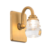 Aged Brass Rondelle dweLED Wall Sconce by WAC Lighting