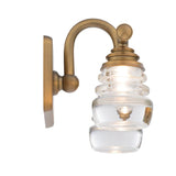Aged Brass Rondelle dweLED Bath Bar by WAC Lighting