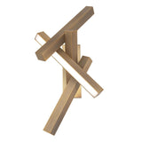 Chaos Wall Sconce by Modern Forms, Finish: Aluminum Brushed, Brass Aged, Black, , | Casa Di Luce Lighting