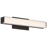 Brink dweLED Bath Bar by W.A.C. Lighting, Finish: Aluminum Brushed, Brushed Black, Brass Brushed, Color Temperature: 2700K, 3000K, 3500K, Size: 12 Inch, 18 Inch, 24 Inch, 36 Inch | Casa Di Luce Lighting