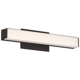 Brink dweLED Bath Bar by W.A.C. Lighting, Finish: Aluminum Brushed, Brushed Black, Brass Brushed, Color Temperature: 2700K, 3000K, 3500K, Size: 12 Inch, 18 Inch, 24 Inch, 36 Inch | Casa Di Luce Lighting