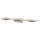 Level dweLED Bath Bar by W.A.C. Lighting, Finish: Aluminum Brushed, Black, White, Size: 18 Inch, 24 Inch, 36 Inch, | Casa Di Luce Lighting