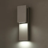 Double Down Outdoor Wall Sconce by Modern Forms, Finish: Graphite, Black, , | Casa Di Luce Lighting