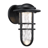 Black Steampunk LED Indoor/Outdoor Wall Sconce by WAC Lighting