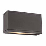 Rubix Rectangular Indoor-Outdoor LED Wall Sconce - Casa Di Luce