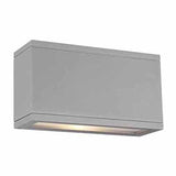 Rubix Rectangular Indoor-Outdoor LED Wall Sconce - Casa Di Luce