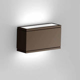 Bronze Double Rubix Rectangular Indoor/Outdoor LED Wall Sconce by WAC Lighting