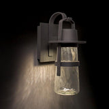 Balthus LED Indoor-Outdoor Wall Sconce by Modern Forms, Finish: Black, Bronze, Size: Small, Medium, Large, | Casa Di Luce Lighting