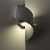 Helix LED Outdoor Wall Sconce by Modern Forms, Finish: Bronze, Graphite, Size: Small, Large, | Casa Di Luce Lighting
