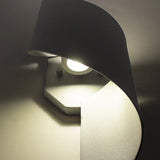 Helix LED Outdoor Wall Sconce by Modern Forms, Finish: Bronze, Graphite, Size: Small, Large, | Casa Di Luce Lighting