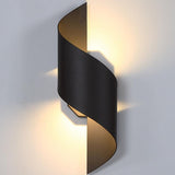 Helix LED Outdoor Wall Sconce by Modern Forms, Finish: Bronze, Graphite, Size: Small, Large, | Casa Di Luce Lighting