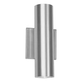 Caliber LED Outdoor Wall Sconce by W.A.C. Lighting, Finish: Aluminum Brushed, Size: 10 Inch,  | Casa Di Luce Lighting