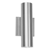 Caliber LED Outdoor Wall Sconce by W.A.C. Lighting, Finish: Aluminum Brushed, Size: 10 Inch, | Casa Di Luce Lighting