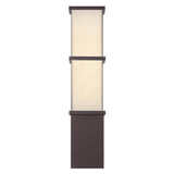 Elevation LED Outdoor Wall Sconce by Modern Forms, Size: Small, Large, , | Casa Di Luce Lighting