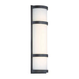 Latitude Outdoor Wall Sconce by W.A.C. Lighting, Finish: Black, Size: 20 Inch, | Casa Di Luce Lighting