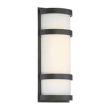 Latitude Outdoor Wall Sconce by W.A.C. Lighting, Finish: Black, Bronze, Titanium, Size: 10 Inch, 14 Inch, 20 Inch, | Casa Di Luce Lighting